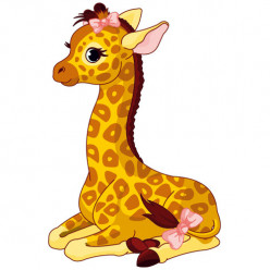 Stickers Girafon