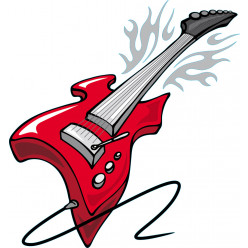 Stickers guitare