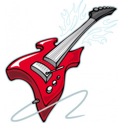 Stickers guitare