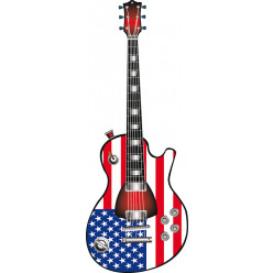 Stickers guitare usa