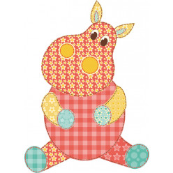 Stickers hippopotame