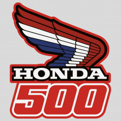 Stickers honda 500 aile vintage