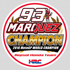 Stickers honda 93 marc marquez