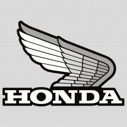 Stickers honda aile vintage