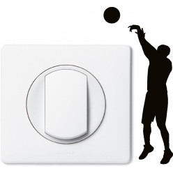 Stickers joueur de basket pour prise et interrupteur