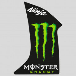 Stickers kawasaki ninja zx-r monster energy