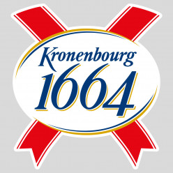 Stickers Kronenbourg 1664