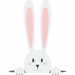 Stickers lapin