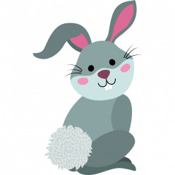 Stickers lapin