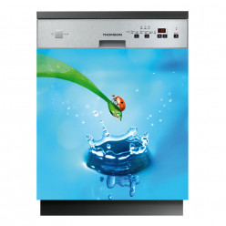 Stickers lave vaisselle eau