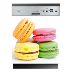 Stickers lave vaisselle macarons