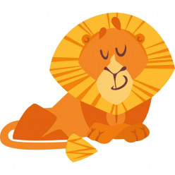 Stickers lion