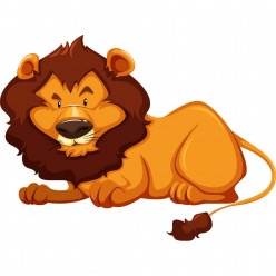 Stickers lion