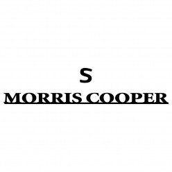 Stickers morris mini cooper s