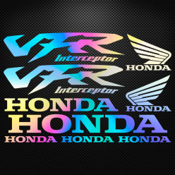 Stickers moto holographique - Honda VFR Interceptor
