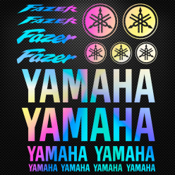 Stickers moto holographique - YAMAHA FAZER