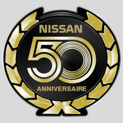 Stickers nissan 50ème anniversaire