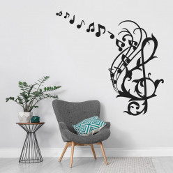 Stickers notes de musique