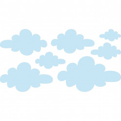 Stickers nuages