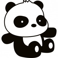 Stickers panda