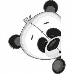 Stickers panda