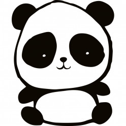 Stickers panda