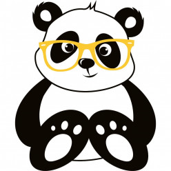 Stickers panda