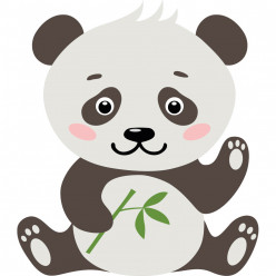 Stickers panda