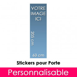 Stickers Personnalisable Pour Porte 63x205 cm