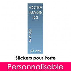 Stickers Personnalisable Pour Porte 63x205 cm