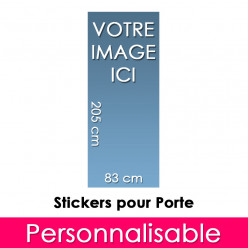 Stickers Personnalisable Pour Porte 83x205 cm