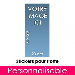 Stickers Personnalisable Pour Porte 93x205 cm