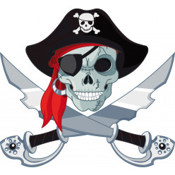 Stickers pirate