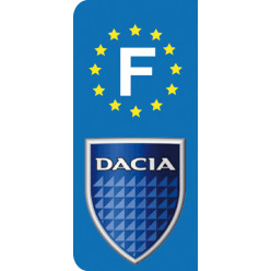 Stickers Plaque Dacia