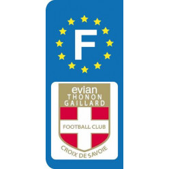 Stickers Plaque Evian Thonon