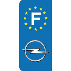 Stickers Plaque Opel