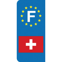 Stickers Plaque Suisse