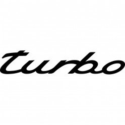 Stickers porsche turbo