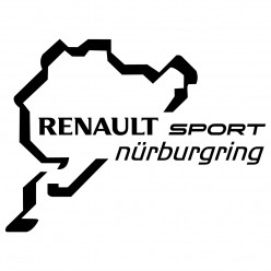 Stickers renault sport nurburgring