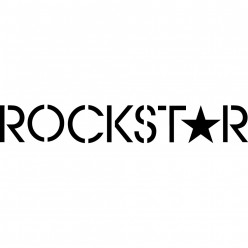 Stickers rockstar energy drink