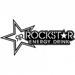 Stickers rockstar energy drink