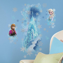 Stickers Scintillants Le Palais de Glace La Reine des Neiges Disney