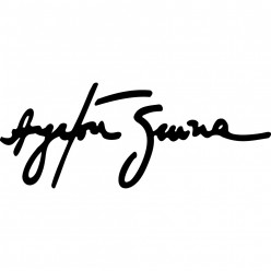 Stickers signature ayrton senna