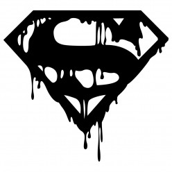 Stickers superman death