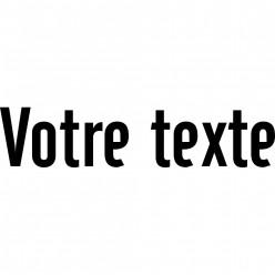 Stickers texte personnalisé