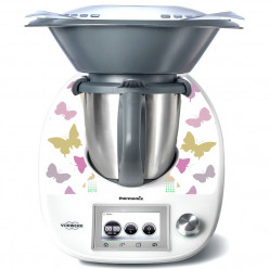 Stickers Thermomix TM 5 Papillon en folie