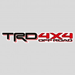 Stickers toyota trd 4x4 off road