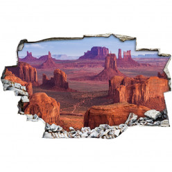 Stickers Trompe l'oeil 3D - Canyon 2