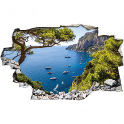 Stickers Trompe l'oeil 3D - Mer 2