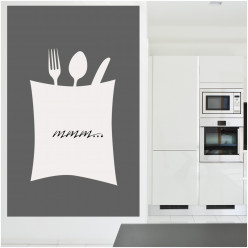 Stickers velleda cuisine couverts